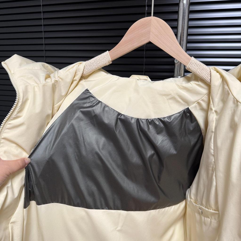 Korean Style Unisex Down Puffer Jacket - Women's Loose Fit Short Coat (2025)