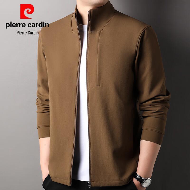

Pierre Cardin Men s Solid Quick-Dry Stand-Collar Zip Sweatshirt L