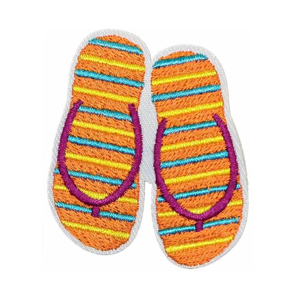 Beach Theme Embroidered Iron On Patches Embroidery Applique Patches Iron On Clothing Repair Patches for Clothes Jackets