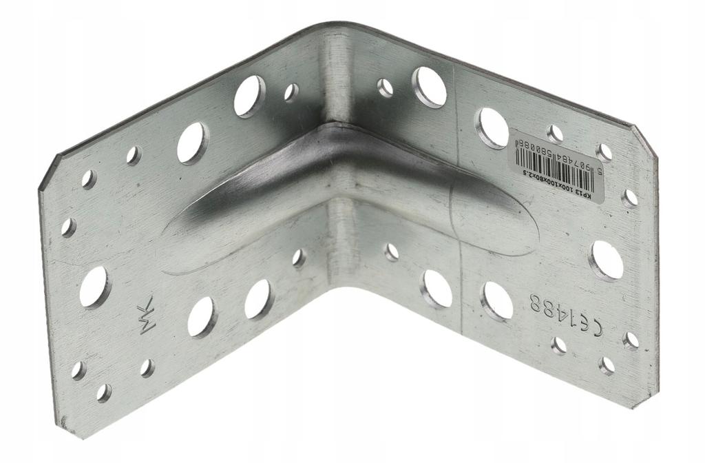 Construction Connector with Embossing 100*100*80*2.5mm
