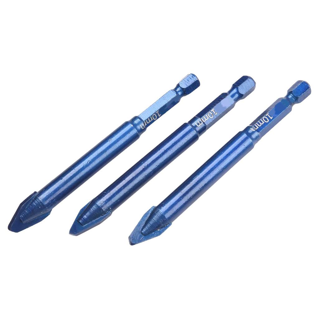 Multifunction Cross Hex Tile Bits For Glass Ceramic Concrete Carbide Hole Opener Hex Shank Triangular Drill Bit Power Tools