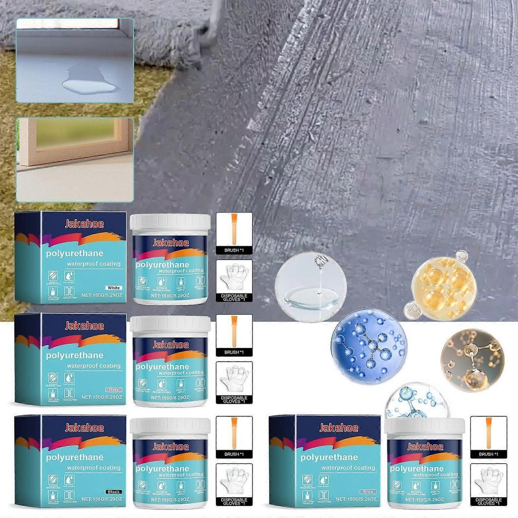 Limited time!!Jakehoe Waterproof Repair Coating Series - Waterproof And Leak-Proof Sealant For Bathroom, Roof, Doors, Windows, And Exterior Walls