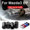 4 PZ Per Mazda3 BP 2019~2026 2023 2024 2025 MK4 Accessori Tappi Valvole Ruote Auto Copristeli Valvole Pneumatici Antipolvere Impermeabili