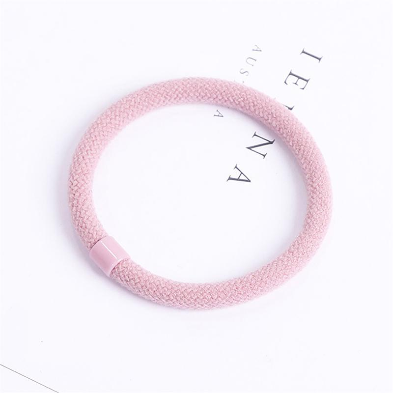 6pcs/lot Women Girls Hair Bands Basic Thick Elastic Hair Ties Rope Scrunchies Headband Fashion Hair Accessories Ponytail Holder