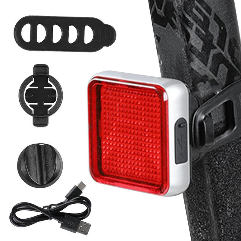 Bicycle taillight Night Riding Rear Bike Light Waterproof Cycling Taillight LED Bicycles Lamp Automatic Sleep Bicycle Tail Light China Mainland