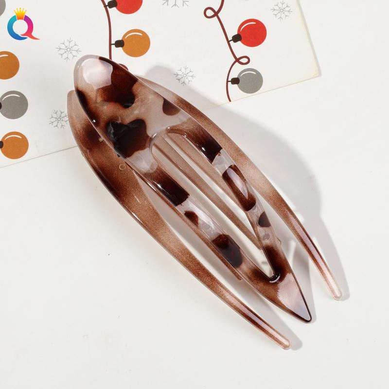 1Pcs Fashion Acrylic Hairpin Duckbill Hair Claw Crab Barrette Hair Clip For Women Ponytail Hairgrip Girls Hair Accessories