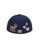THEMUSEUMVISITOR Pony Embroidery Cap (Blue)
