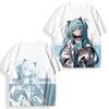 Hatsune Miku 3D Printed Women's Short Sleeve Tee Summer Casual Cute Men's Sport Tops Hot Anime Fans T-shirt Unisex Tops Y2K 2025