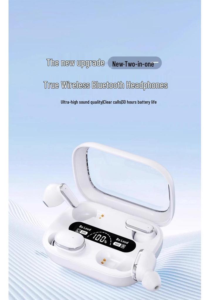 Q8 Mini Wireless Bluetooth Headset: Compact In-Ear Design, High-Quality Sound, Ultra-Long Battery Life