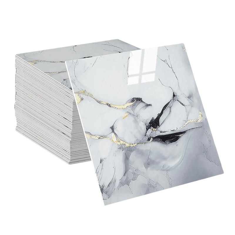 10pcs 30*30cm Self-adhesive Tile Sticker Refurbished Wall Decoration Wall Sticker