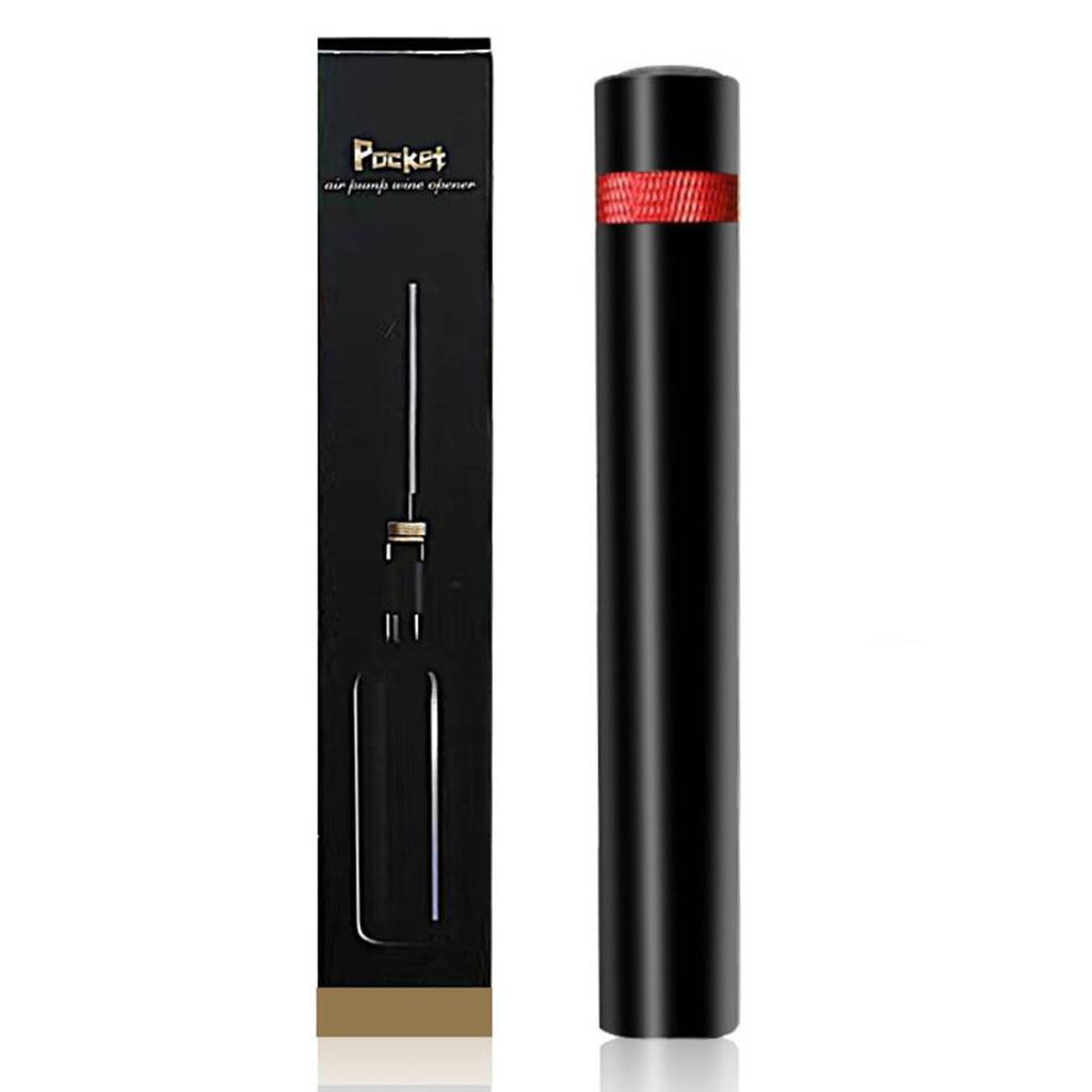 Stainless Steel Air Pressure Pump Wine Bottle Opener Pen Shape Fast Corkscrew Needle Kitchen Bar Party Tool Portable Wine Opener