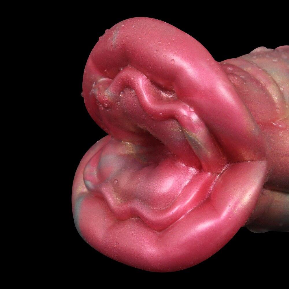 Male Sex Toys Alien Masturbator Penis Trainer Silicone Masturbation Cup Pocket Vaginal for Men Anal Model