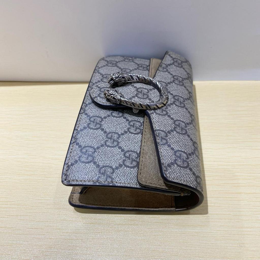 [Pre-Owned] Gucci Dionysus GG Supreme Super Mini Bag 'Beige' - Very Good #356U9P