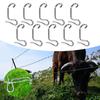 10 Divisions Metal Fence Wire Tightener Rustproof Modifiable Tension Tool For Outdoor Enclosures Entrances And Enclosures