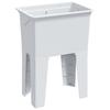 Laundry Tub White 59x41x75 Cm Resin