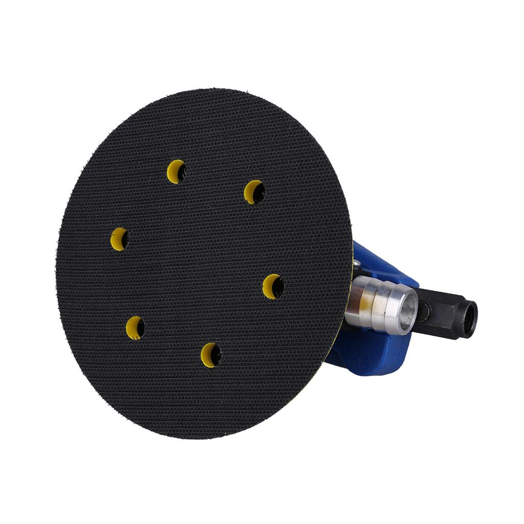 1pc Air Random Orbital Palm Sander for 6inch 150mm Pad Pneumatic Tool with Dust Collection Hose