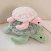 Cute Anime Sea Turtle Toy Big Eyes Green Soft Plush Doll Christmas Pillow Stuffed Gift Birthday New Year