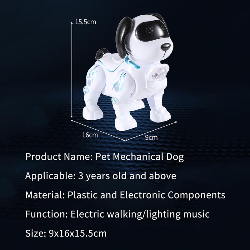 Robot Dog Electronic Stunt Pet Interactive Touch Programmable Smart Walking Dancing Kids Birthday Gift For Kids Boys Girls