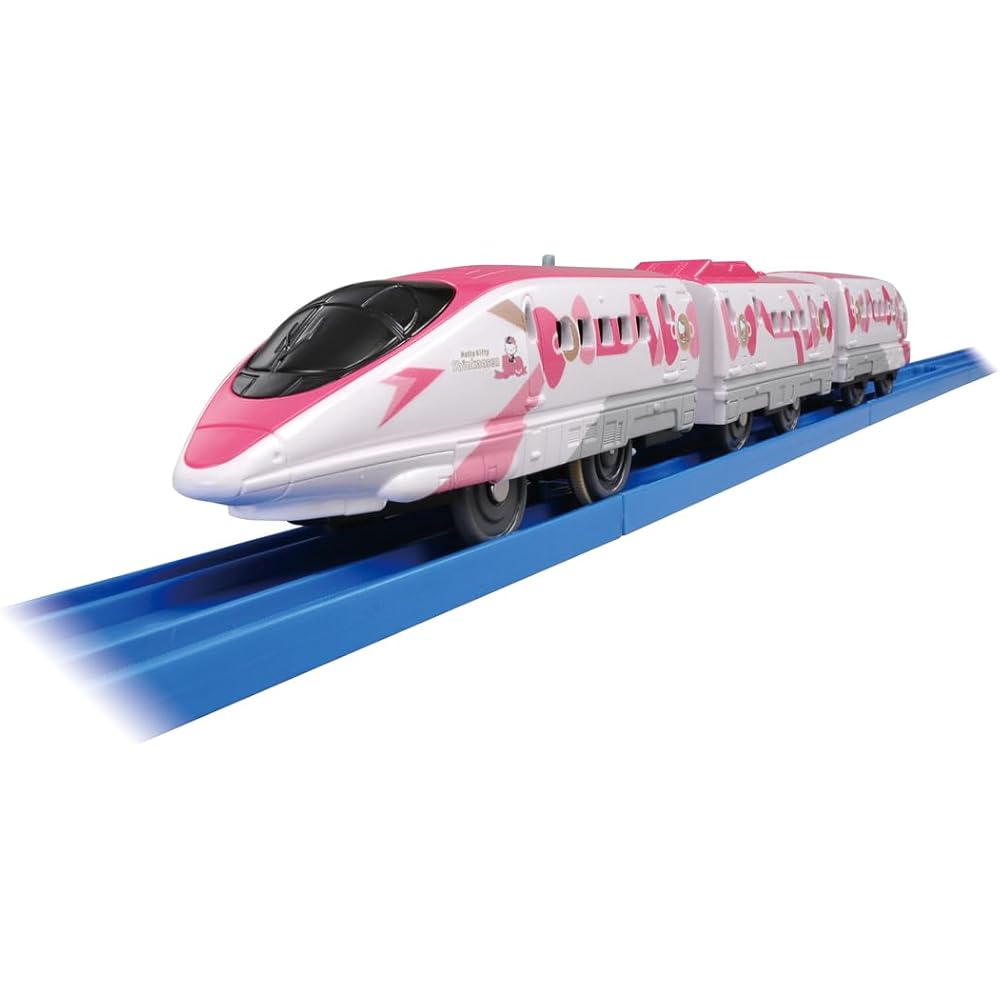 Takara Tomy Plarail Hello Kitty Shinkansen Toy Train for Ages 3 and Up, Safe Toy Certification, ST Mark Approved