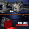 Cycling Bicycle Front Rear Light Set Bike USB Charge Headlight Light MTB Waterproof Taillight LED Lantern Bike Parts
