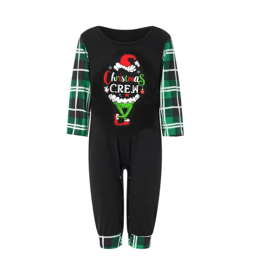 Druck Niedliches Familien-Set Pyjamas, Hauskleidung, Familien-Set Langarm-Oberteil Hosen-Set