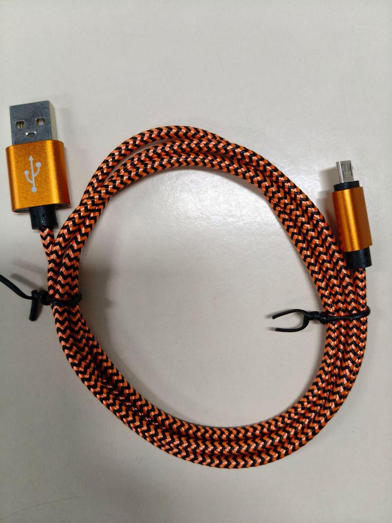 123m Braided Snake Pattern Fast Charging Type-C Cable for Android & Huawei USB Devices