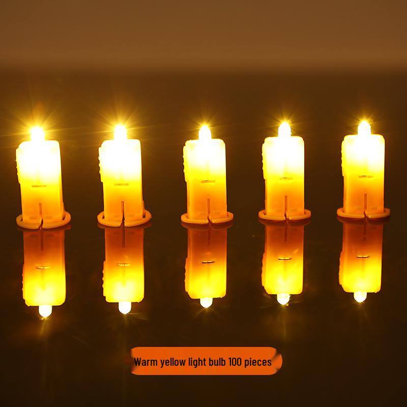 LED Lantern Wick Beads Kit: DIY Colorful Luminous Lights for Kids