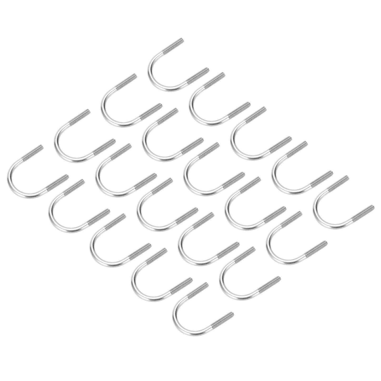 

Комплект U-образных болтов 20 шт. Нержавеющая сталь 304 M6x33 Детали машин Аппаратные инструменты