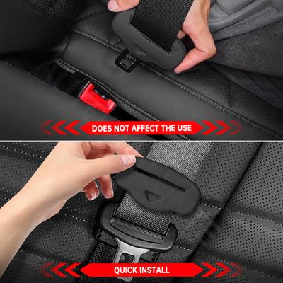 Car Seat Belt Buckle Protector Cover For BMW X7 2019 2020 2025 2025 2025 2025 2025  Anti-collision Soft Silicone Car Accessories