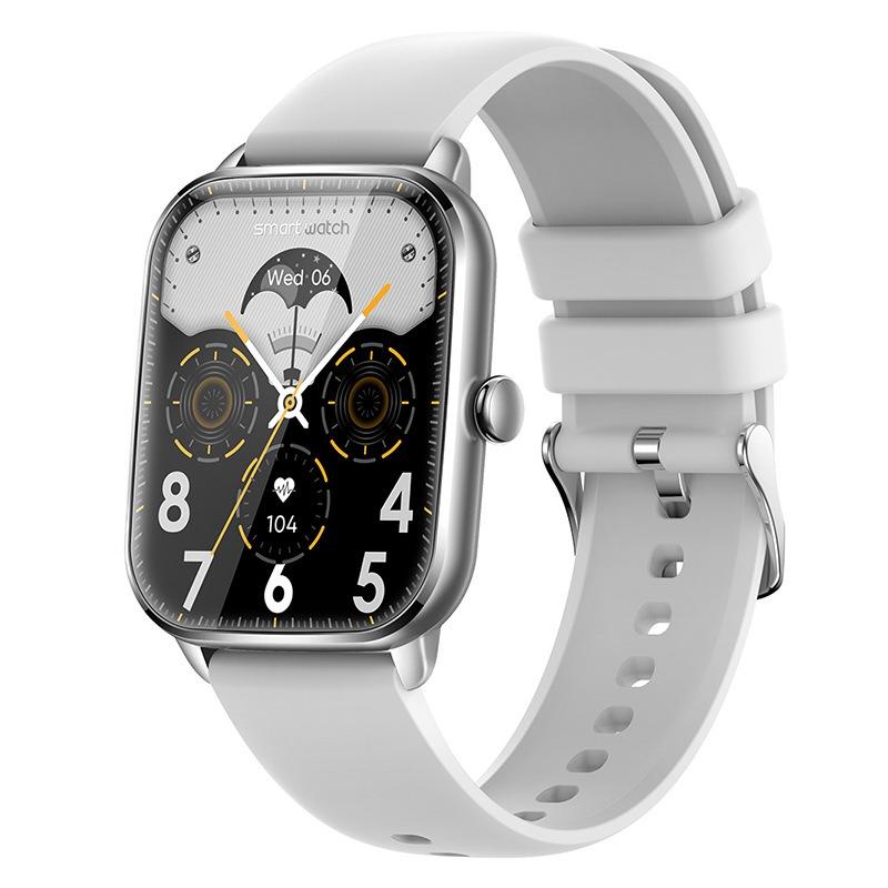 Large Screen Female Smart Watch Heart Rate Blood Pressure Smart Bracelet Bluetooth Call Voice Assistant Waterproof