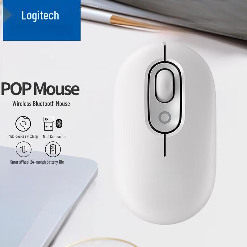 

Logitech POP Wireless Bluetooth Mouse
