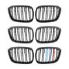 For BMW X3 X3M G01 X4 G02 2018- Front Bumper Grill Grille Gloss Black Single Slat Sport Style Car Replacement