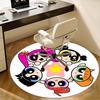 Powerpuff Girls Chair mat Round Rug Office carpet, Non slip, Suitable for Living Rooms, Bedrooms,Decor1205771a