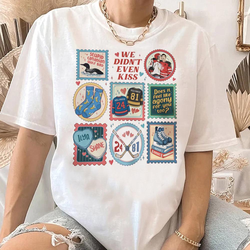 

Hot Heated Rivalry Print T Shirt Women Graphic Cartoon Tops Gothic Vintage Couple T-Shirt Fashion Y2k Streetwear Clothing S