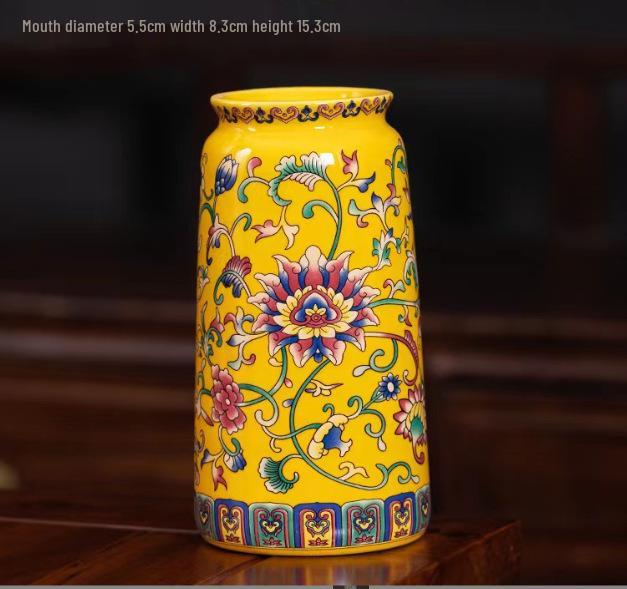 Antique Blue and White Chinese Porcelain Vase - European & American Handicraft for Flower Arrangements
