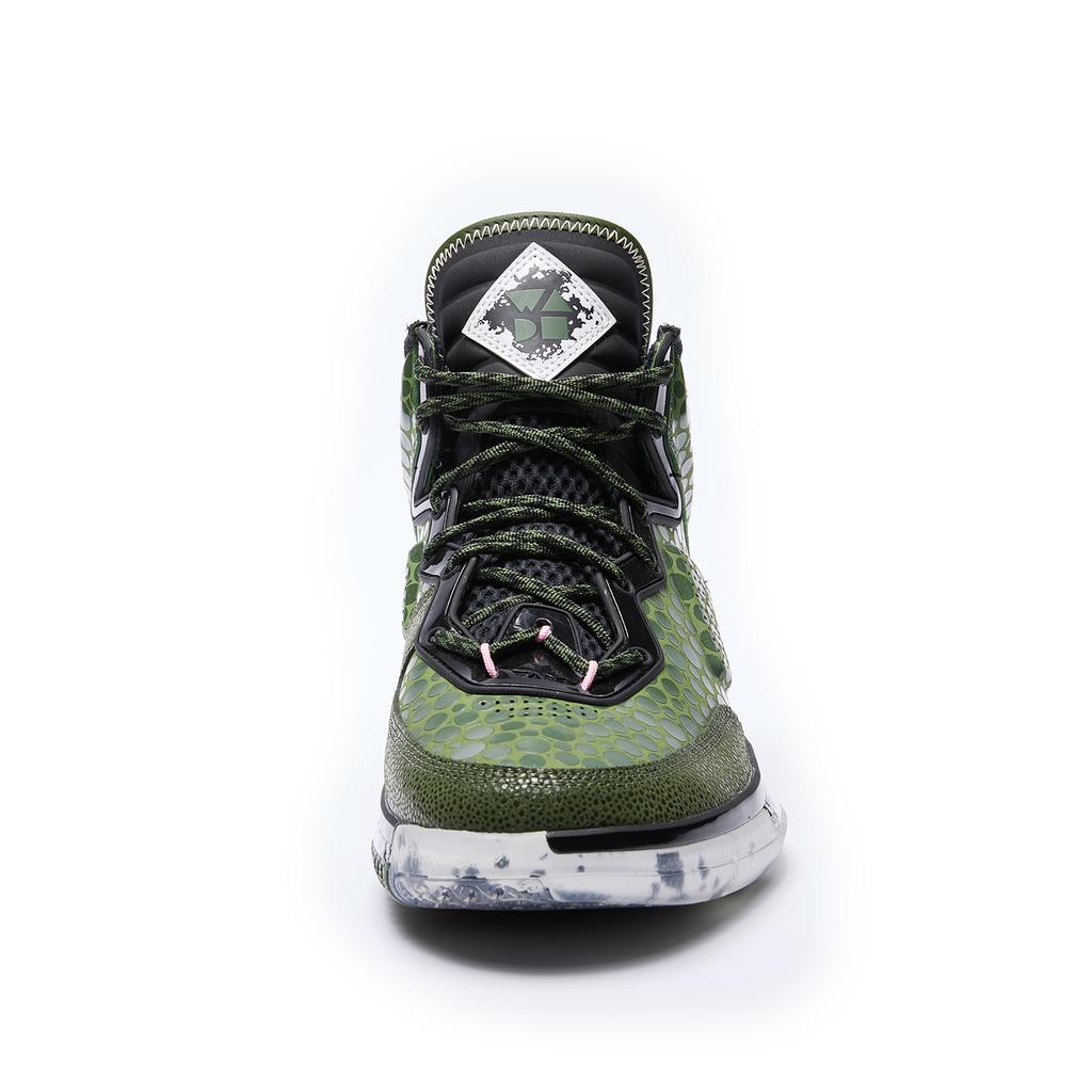 Li Ning Wow 1 Wade Way 1 Zelená ďas Pánské basketbalové boty ABAT135-23