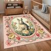 Kid Play Rugs Happy Easter Bunny Carpets for Living Room Decoration Chair Rug Bedroom Decor Rugs for Bedroom Home Carpet Gift