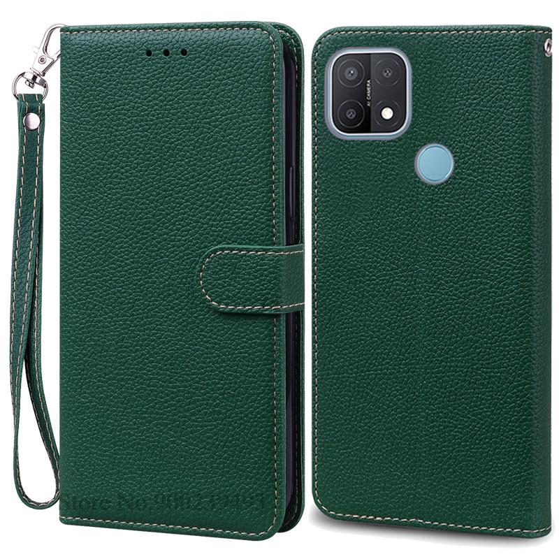 For OPPO A15 Case OPPO A15S Cover Silicone Wallet Flip Cover For OPPO A15 CPH2185 A15S CPH2179 Phone Case Leather Coque Fundas