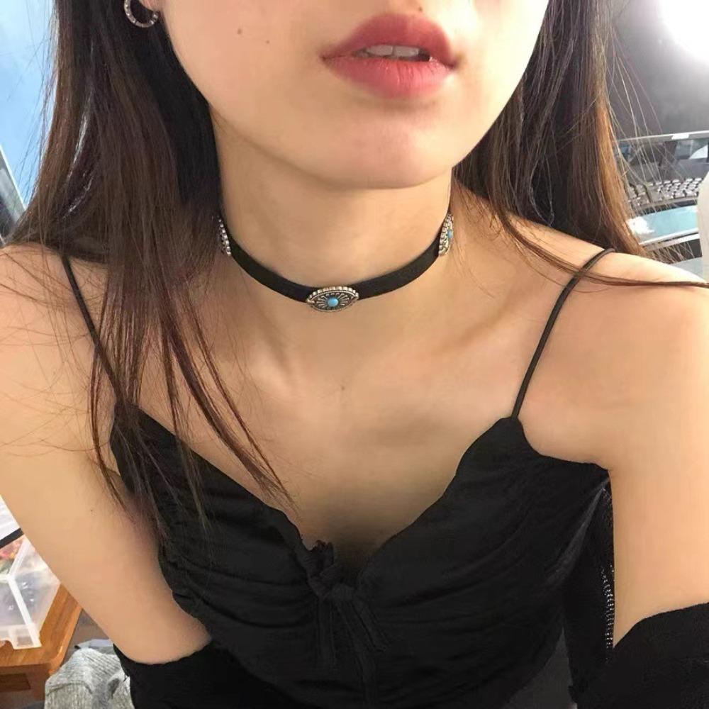 2PCS Colorful Boho Necklace Ethnic Style Statement Jewelry Clothes Accessories Women Collares  Girls
