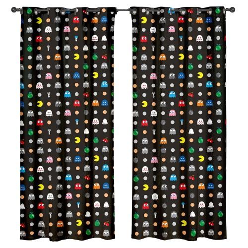 Pac Man Maze Curtains