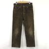 USED/90s Vintage Lee Corduroy Pants Men W30x33 Inseam 74cm Brown Trousers