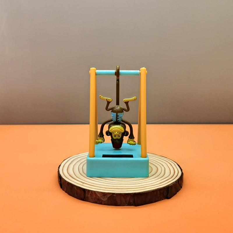 Solar Ornaments Bobblehead Doll Swing Monkey Gift Kids Creative Interior Car Supplies