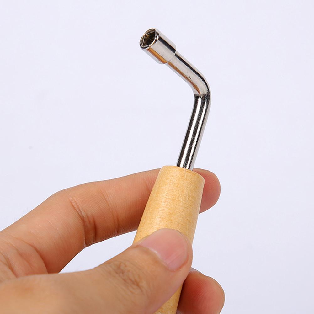 Tuning Hammer L-shape Square Wrench Tuner Spanner Tip String Pin Repair Tool For Piano Lyre Harp Tuning Tools