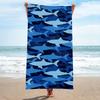 Beach Towel, Bath Towel, Microfiber Towel, Rectangular Beach Mat, Digital Printing Bath Towel, Shawl To Map