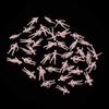 1/87 Beach Crowd Figure Figurine Model Toys for Train Seaside Accessory