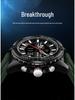 SANDA Multifunctional Outdoor Waterproof Watch with Three-Time Zone and Calendar Features for Students