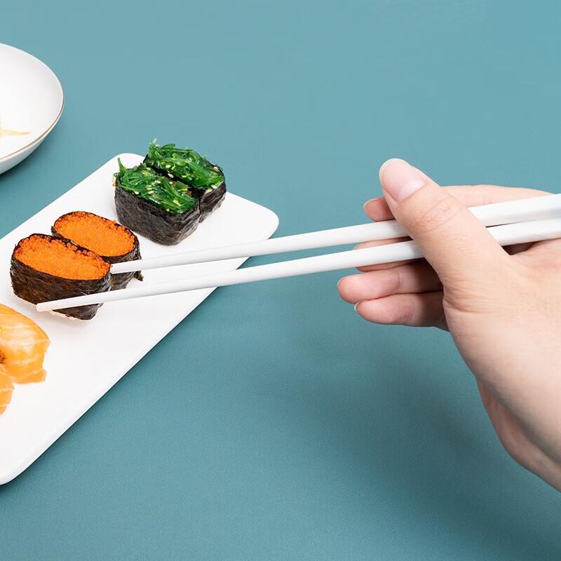 Debo Hedila 10-Pair Anti-Slip Ceramic Chopsticks Set