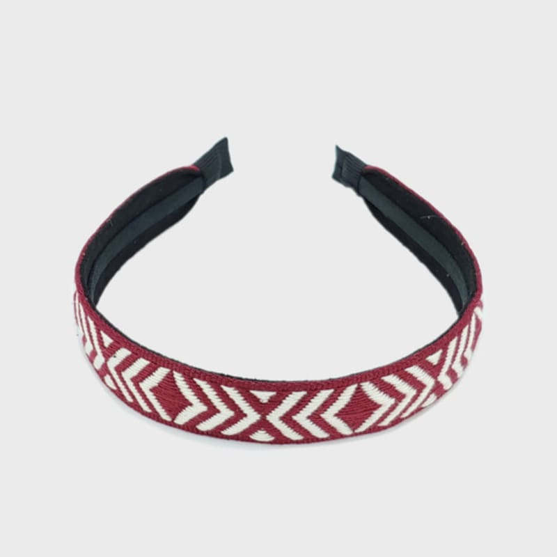 LALA Ethnic Hairband M-Red