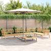 VidaXL Salon Garden Set 5 Pcs Solid Acacia Wood, Table and Chair Set, Lounge Set 3209316