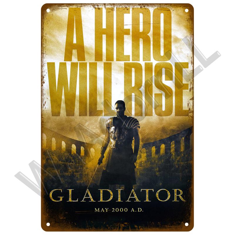 Retro Tin Sign Aesthetic Living Room Metal Wall Decor Decoration Cinema Vintage Metal Sign Movie Industrial Deco Films Poster